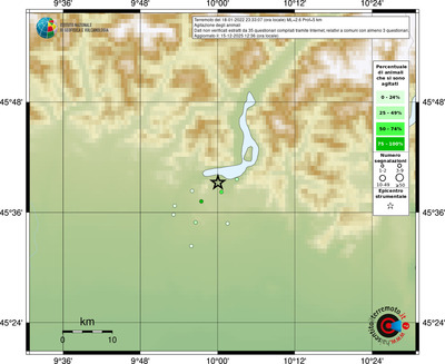 Mappa comuni con almeno 3 questionari