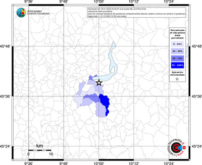 Mappa territorio comunale con almeno 3 questionari
