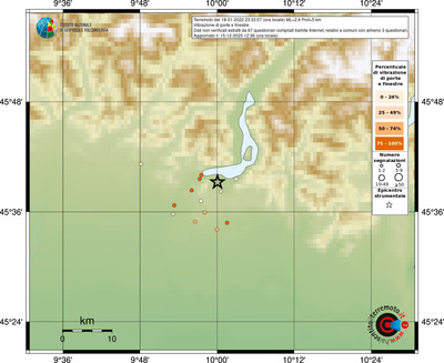 Mappa comuni con almeno 3 questionari