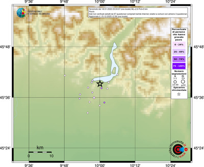 Mappa comuni con almeno 3 questionari