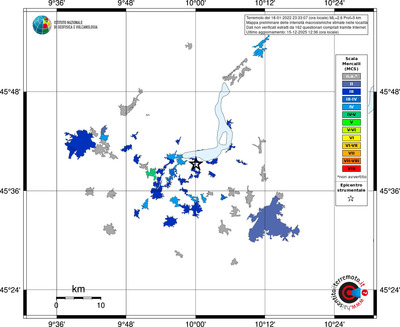 Mappa MCS - territori località