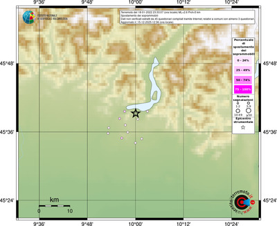 Mappa comuni con almeno 3 questionari