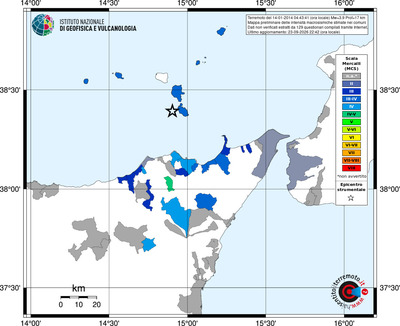 Mappa MCS - territori comuni