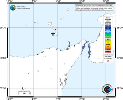 Mappa MCS - territori località