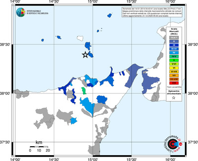 Mappa MCS - territori comuni