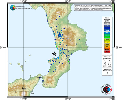 Mappa EMS - località