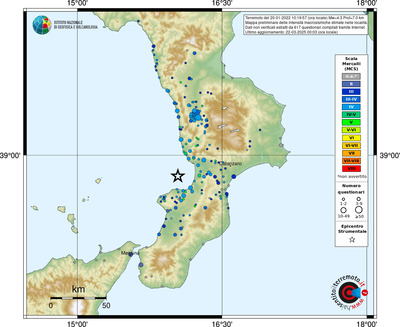 Mappa MCS - località