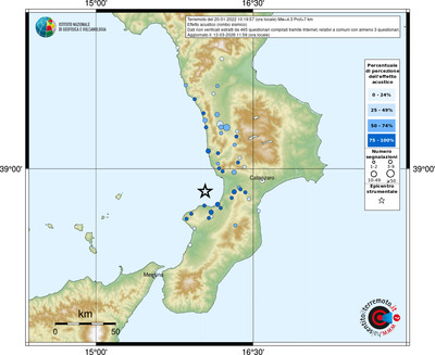 Mappa comuni con almeno 3 questionari