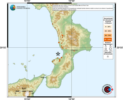 Mappa comuni con almeno 3 questionari