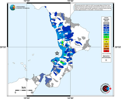 Mappa MCS - territori comuni