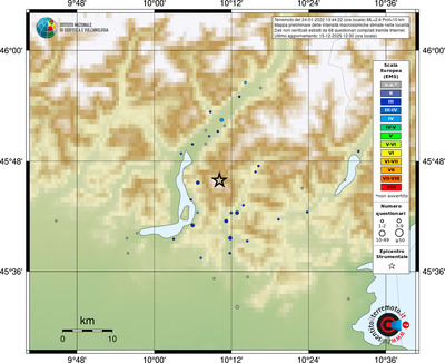 Mappa EMS - località