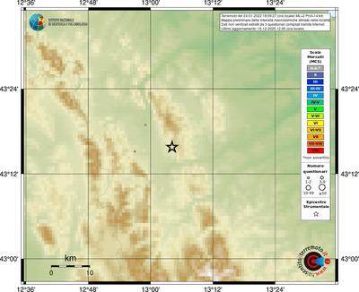 Mappa MCS - località