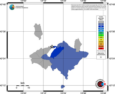 Mappa MCS - territori comuni