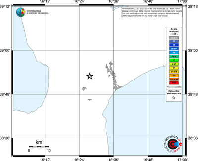 Mappa MCS - territori località