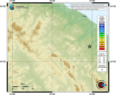 Mappa EMS - località