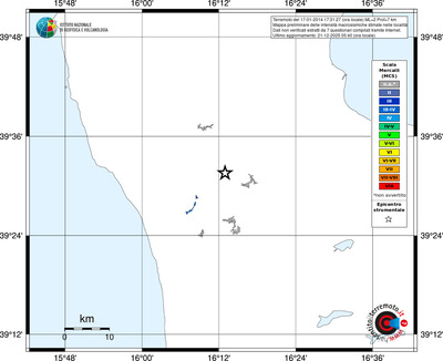 Mappa MCS - territori località