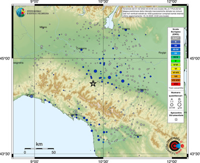 Mappa EMS - comuni