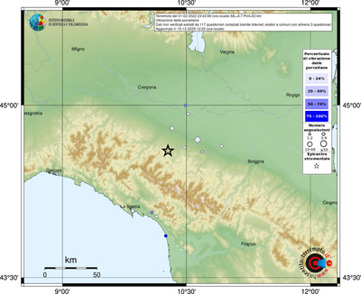 Mappa comuni con almeno 3 questionari