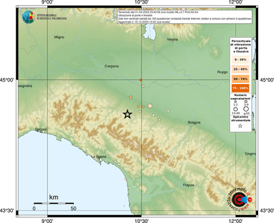 Mappa comuni con almeno 3 questionari