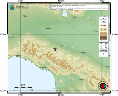 Mappa comuni con almeno 3 questionari