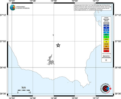 Mappa MCS - territori località