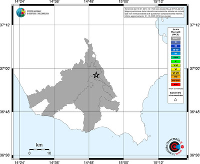 Mappa MCS - territori comuni