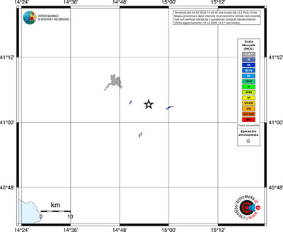 Mappa MCS - territori località