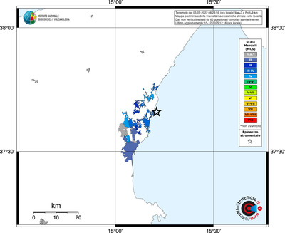 Mappa MCS - territori località