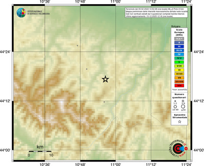 Mappa EMS - località