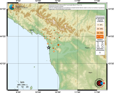 Mappa comuni con almeno 3 questionari