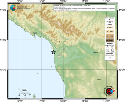 Mappa comuni con almeno 3 questionari