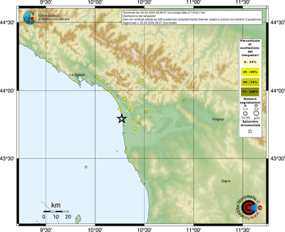Mappa comuni con almeno 3 questionari