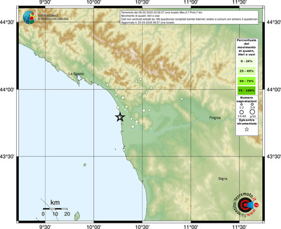 Mappa comuni con almeno 3 questionari