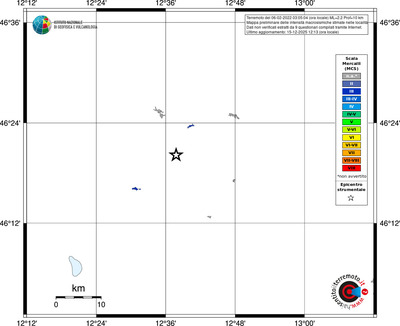 Mappa MCS - territori località