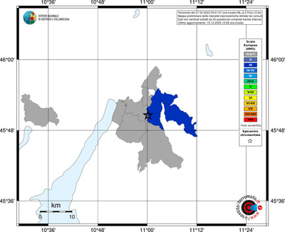 Mappa EMS - territori comuni