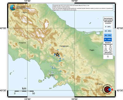Mappa comuni con almeno 3 questionari