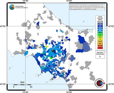 Mappa MCS - territori comuni