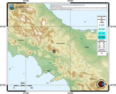 Mappa comuni con almeno 3 questionari