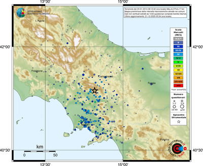 Mappa MCS - comuni