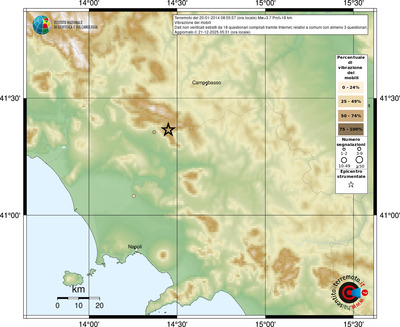 Mappa comuni con almeno 3 questionari