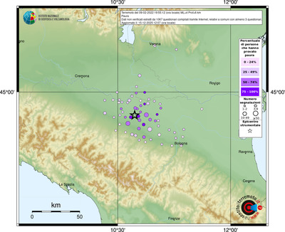 Mappa comuni con almeno 3 questionari