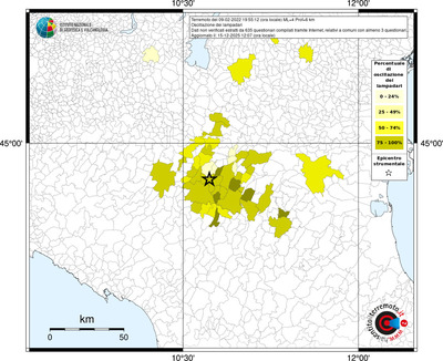 Mappa territorio comunale con almeno 3 questionari