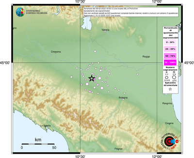 Mappa comuni con almeno 3 questionari