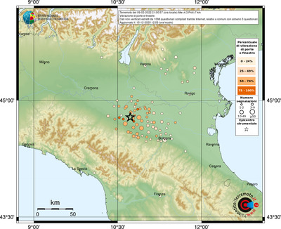 Mappa comuni con almeno 3 questionari