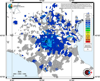 Mappa EMS - territori comuni