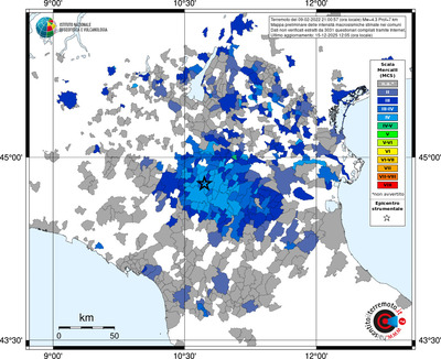 Mappa MCS - territori comuni