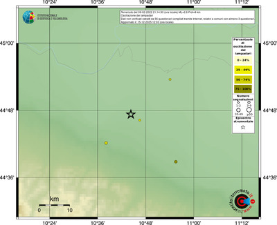 Mappa comuni con almeno 3 questionari