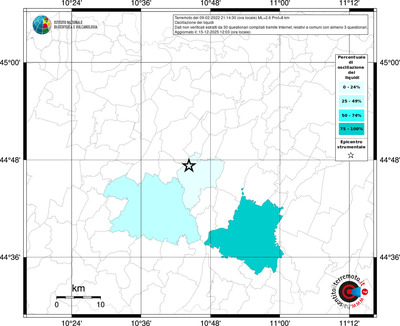 Mappa territorio comunale con almeno 3 questionari