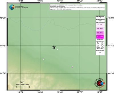 Mappa comuni con almeno 3 questionari