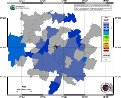 Mappa MCS - territori comuni
